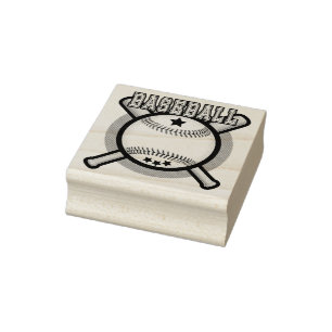 Baseballlogotyp Stämpel