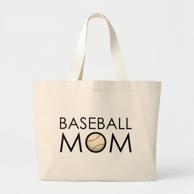 Baseballmamma Jumbo Tygkasse (Framsidan)