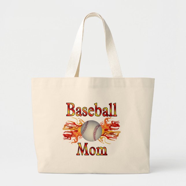 Baseballmamma Jumbo Tygkasse (Framsidan)