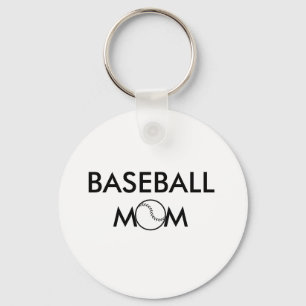 Baseballmamma Keychain Nyckelring