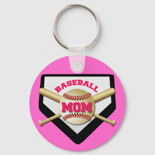 BASEBALLMAMMA NYCKELRING