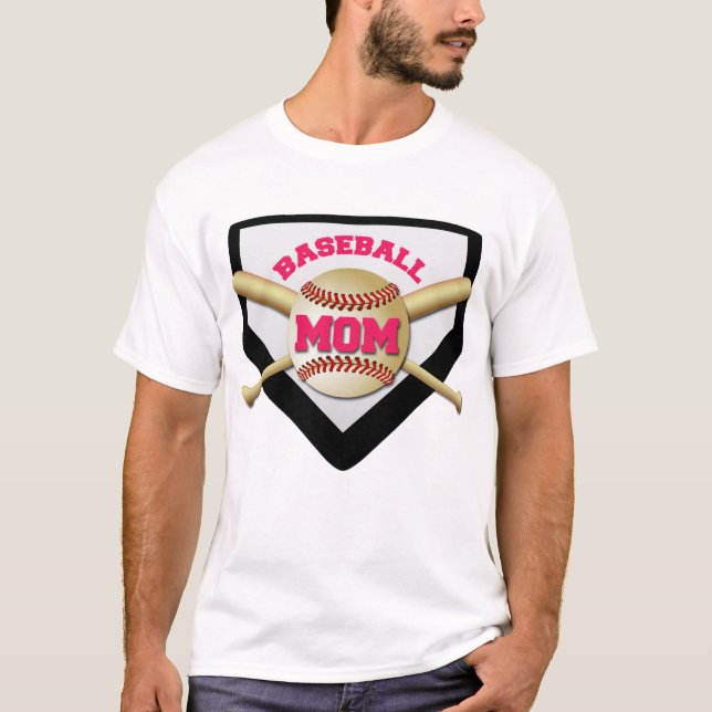 BASEBALLMAMMA T-SHIRT (Framsida)