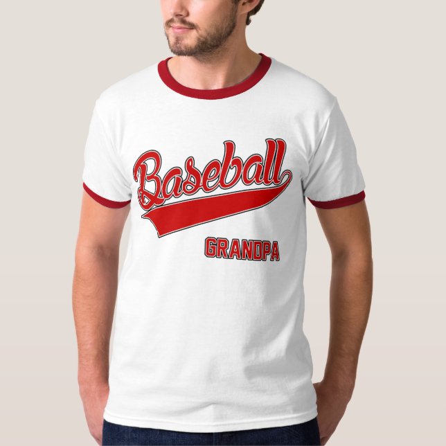 Baseballmorfar T Shirt (Framsida)