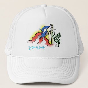 Baseballmössa för Sabor Boricua "mi bonitabander Truckerkeps