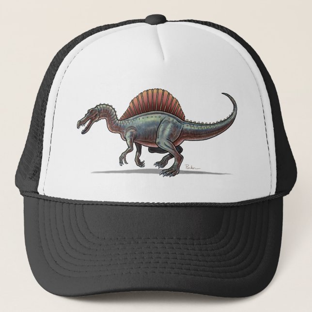 BaseballmössaSpinosaurus Dinosaur Keps (Framsida)