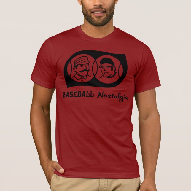 Baseballnostalgi Tee Shirt (Framsida)