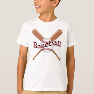 Baseballpappa och Son som matchar skjortor Tee