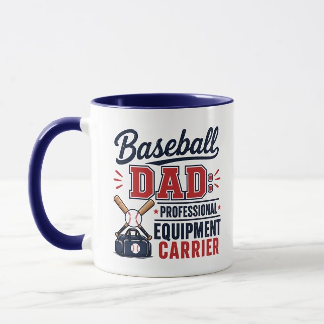 Baseballpappa Professionell Utrustningsbärare Roli Mugg (Vänster)