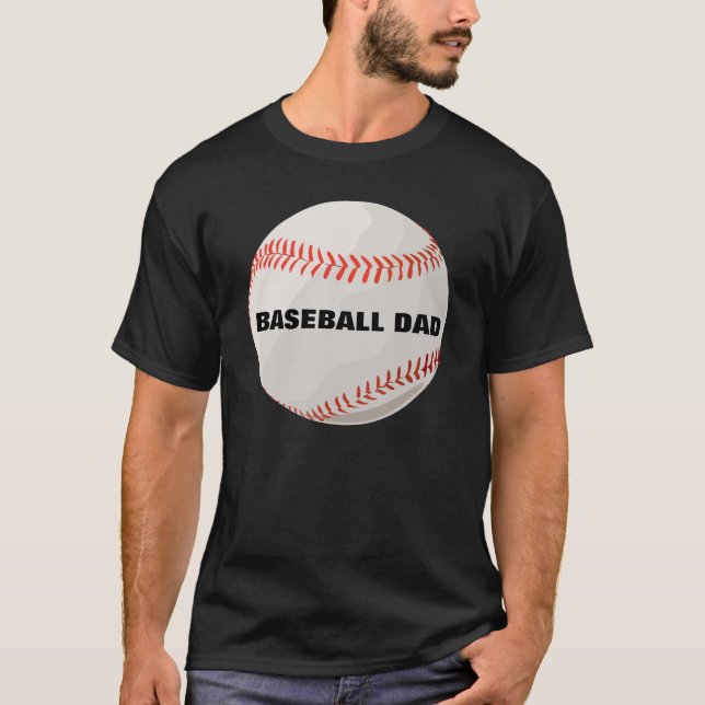 BaseballpappaT-tröja Tröja (Framsida)