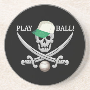 Baseballpiratkustfartyg Underlägg Sandsten