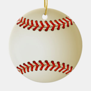 BASEBALLPRYDNAD JULGRANSPRYDNAD KERAMIK
