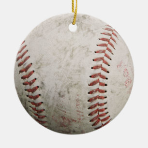 baseballprydnad julgransprydnad keramik