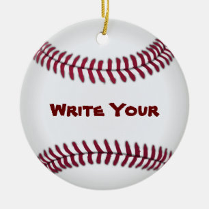 Baseballprydnadar Julgransprydnad Keramik