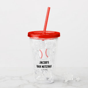 BaseballpubMitzvah personlig Take Away Mugg
