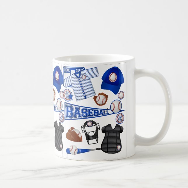 Baseballsaker Kaffemugg (Höger)