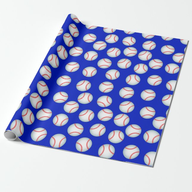 Baseballsäsong Presentpapper (Utrullad)