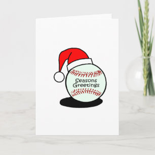 Baseballsäsonhälsningar Helgkort