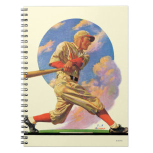 Baseballsmet Anteckningsbok