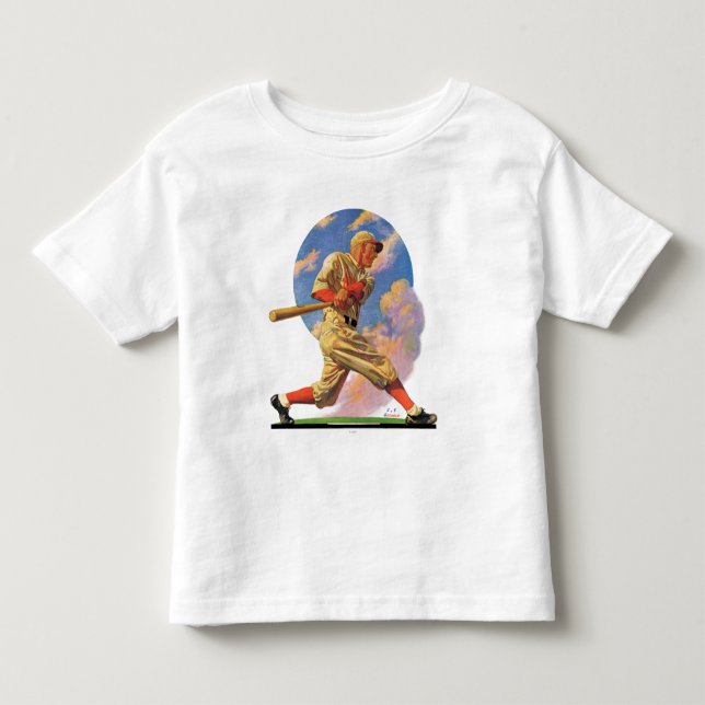 Baseballsmet Tee Shirt (Framsida)