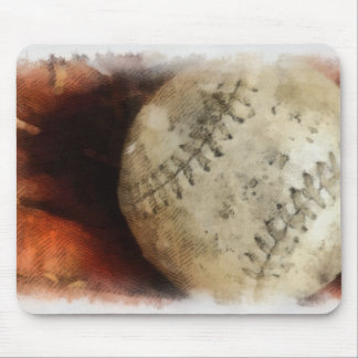 Baseballsportar - fotografisoftball - boll musmatta