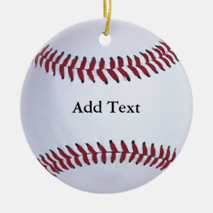 Baseballsportar Julgransprydnad Keramik