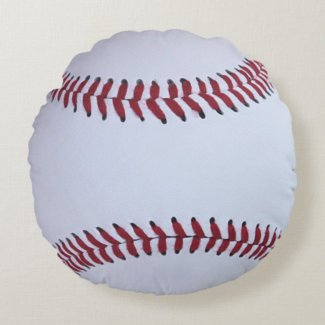Baseballsportar Rund Kudde (Framsidan)