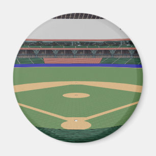 Baseballstadion: 3D modellerar: Magnet