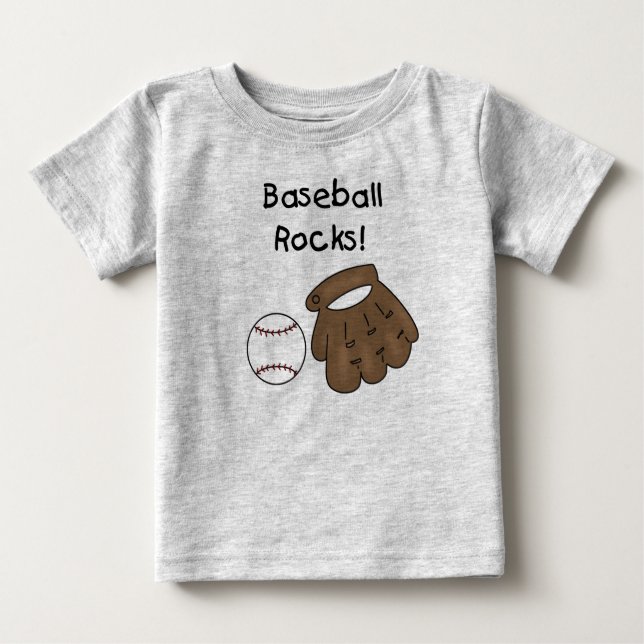 Baseballstenar T Shirt (Framsida)