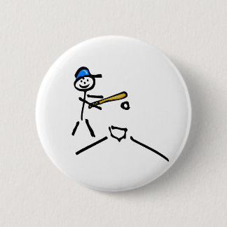 Baseballstick figur knapp
