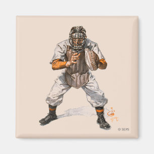Baseballstoppare Magnet