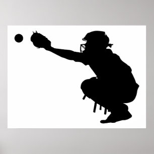 Baseballstoppare Poster