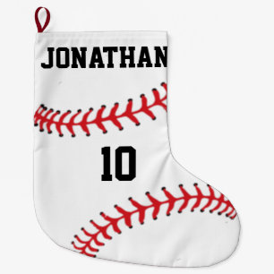 Baseballstrumpa Stor Julstrumpa
