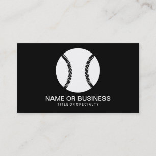 baseballsymbol visitkort
