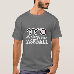 Baseballt-skjortan med roligt citationstecken   tee shirt