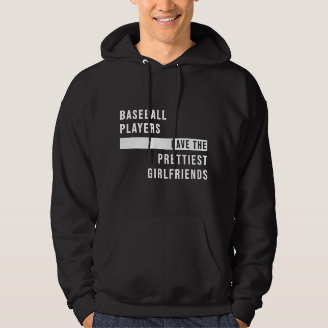 Baseballterm för den snyggaste flickvännen av Ba Hoodie (Framsida)