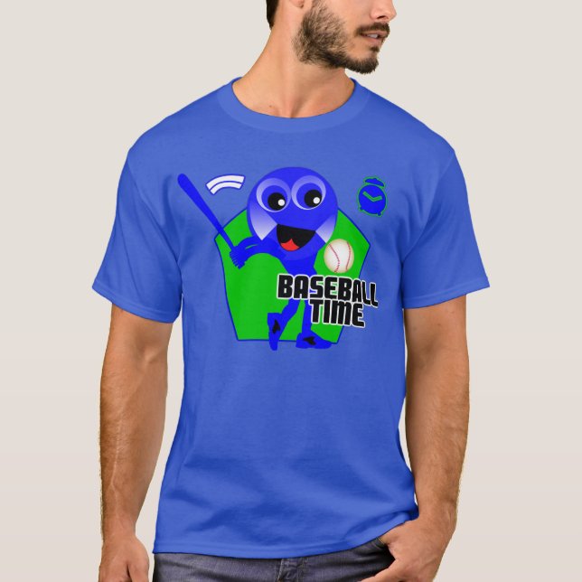 BaseballTime T-tröja Tee Shirt (Framsida)