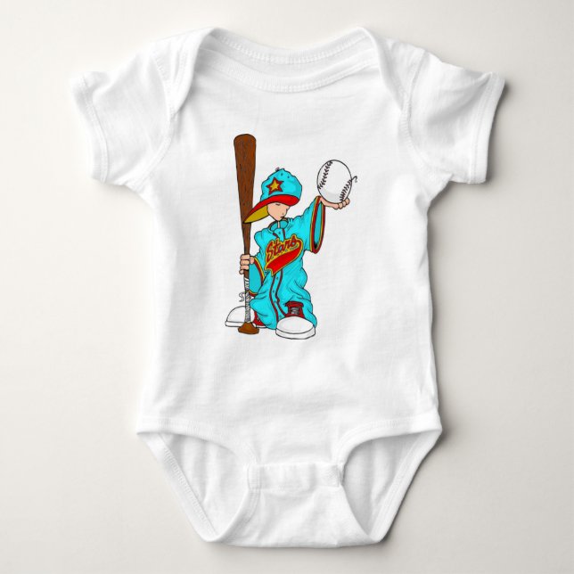 Baseballunge T-shirt (Framsida)