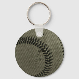 baseballväv nyckelring