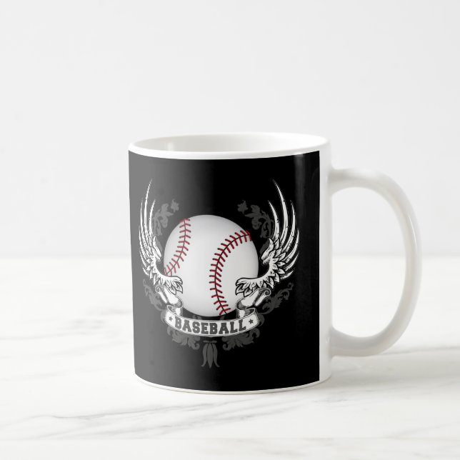 Baseballvingarmugg Kaffemugg (Höger)