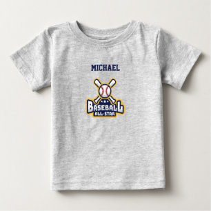 Baseboll All-Star Boll & Slagträ Personlig T Shirt