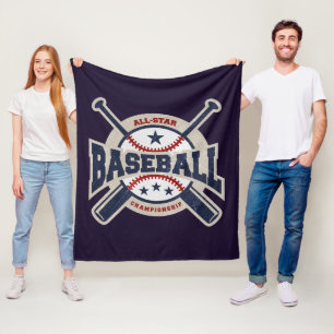 Baseboll All Star Team Sport Sport Fleecefilt