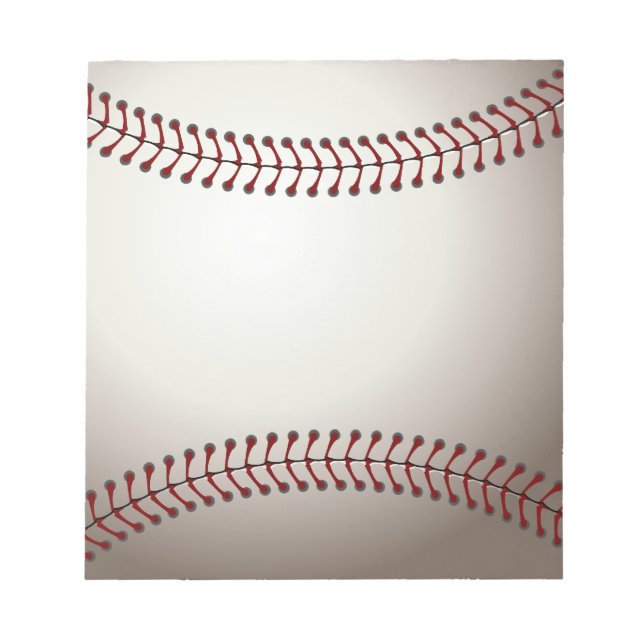 Baseboll Anteckningsblock (Framsida)