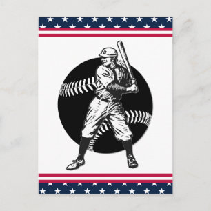 Baseboll:Antik Vykort