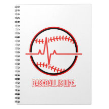 Baseboll är Livets Hjärtslag Puls Grafik