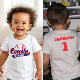 Baseboll Årets Rookie 1-års Födelsedag T Shirt