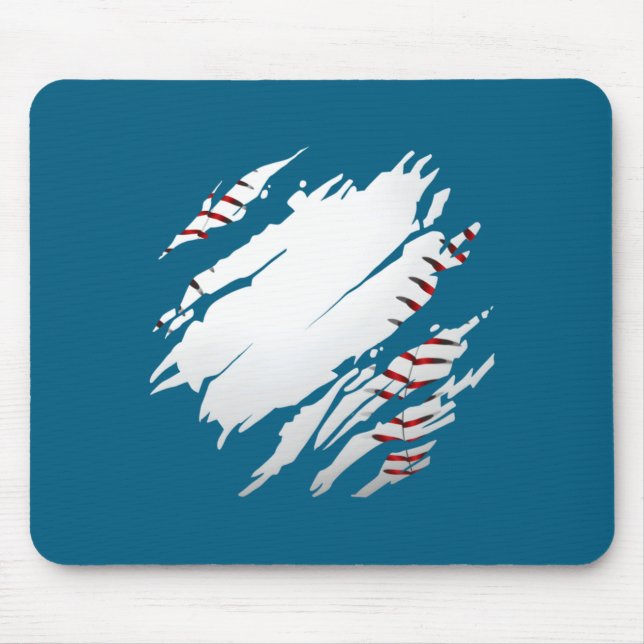 Baseboll Baseball Musmatta (Framsidan)