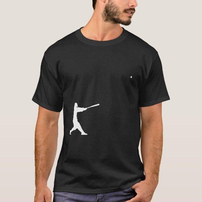 Baseboll Baseboll T Shirt (Framsida)