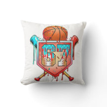 Baseboll Basket Tröja Nummer 67 Drip Sport