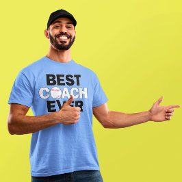 Baseboll BÄSTA TRÄNARE NÅGONSIN Herrars sportlagst T Shirt