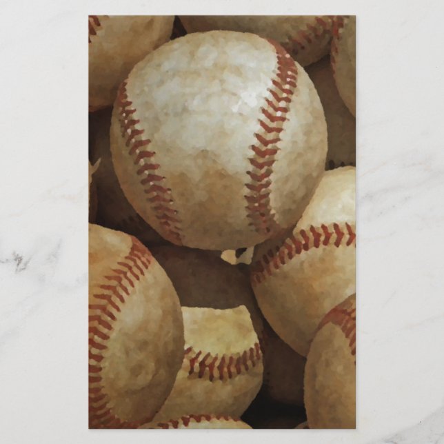 Baseboll Brevpapper (Framsida)